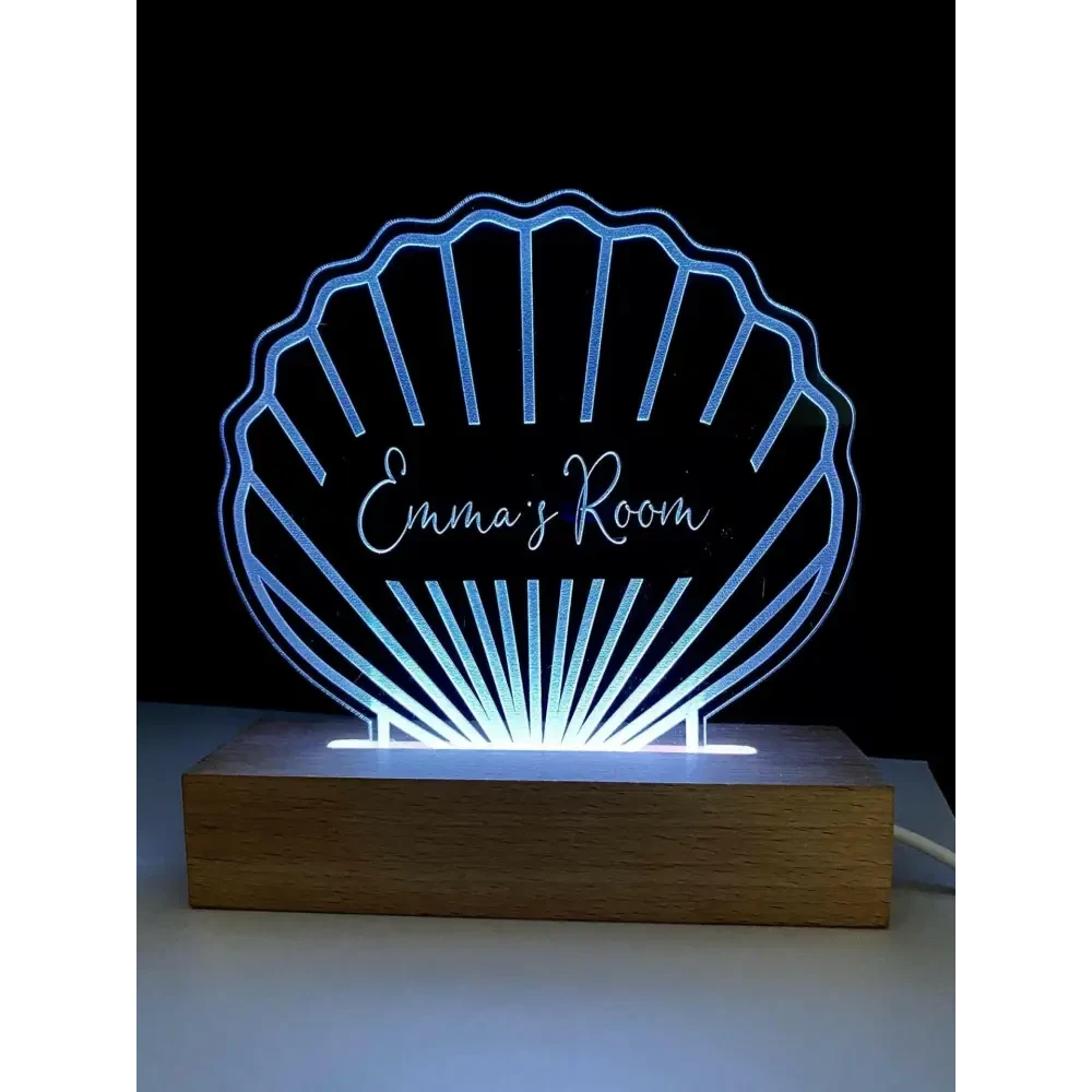 Shell Night Light - Timber Tinkers