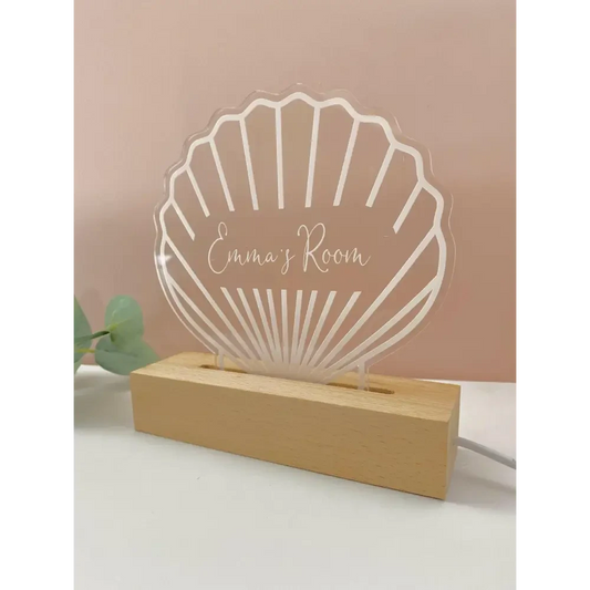 Shell Night Light - Timber Tinkers