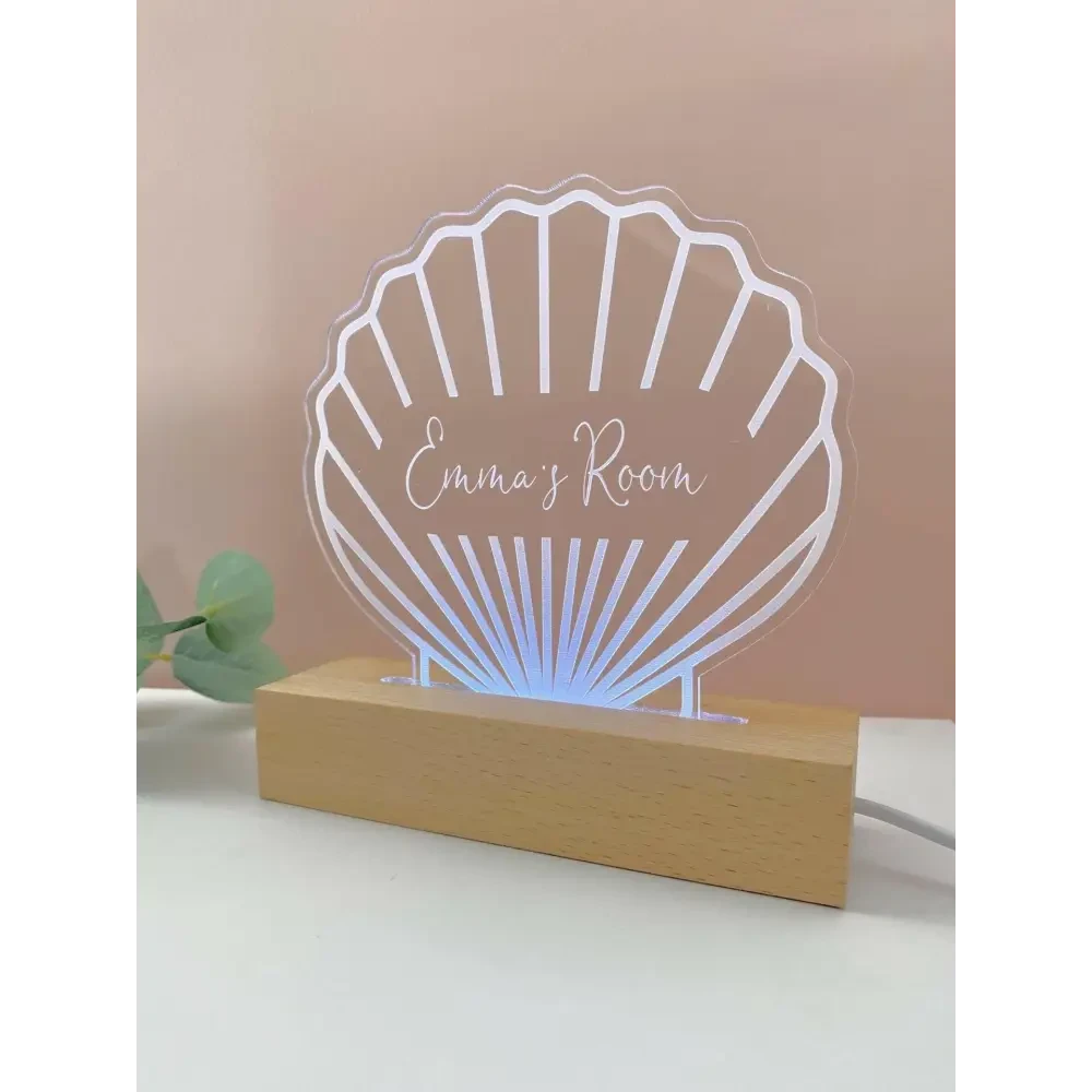Shell Night Light - Timber Tinkers
