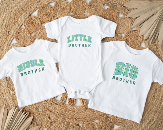 Brother Personalised White Tshirt