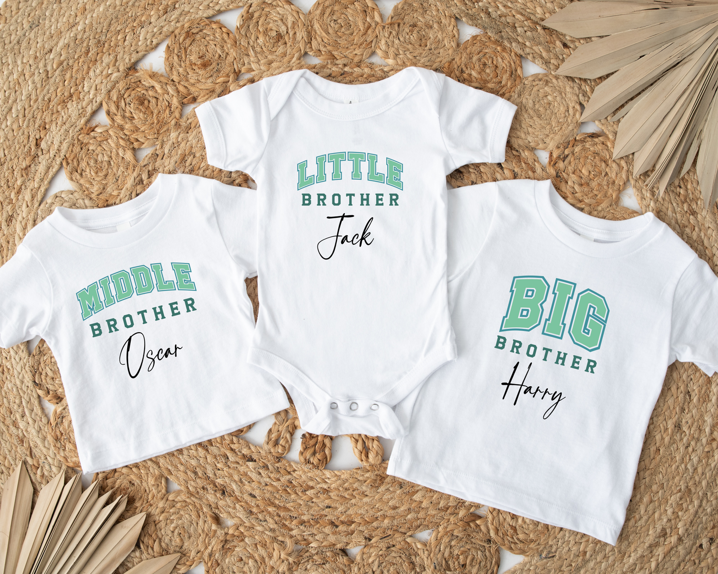 Brother Personalised White Tshirt
