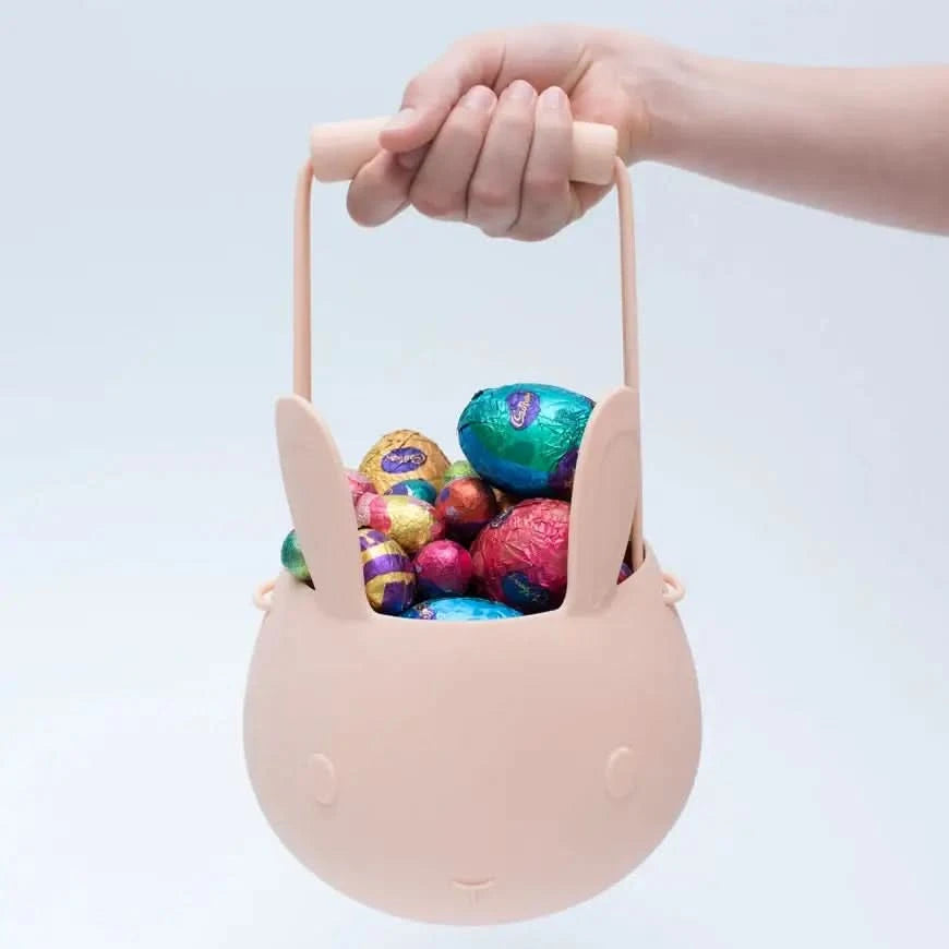 Silicone Easter Bunny Basket - Multiple Colours - Timber Tinkers