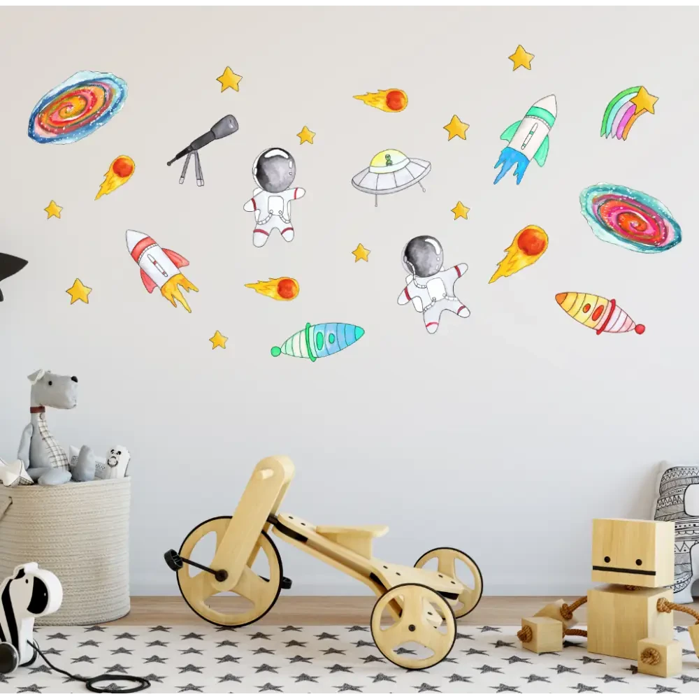 Space Extras Wall Decals - Timber Tinkers