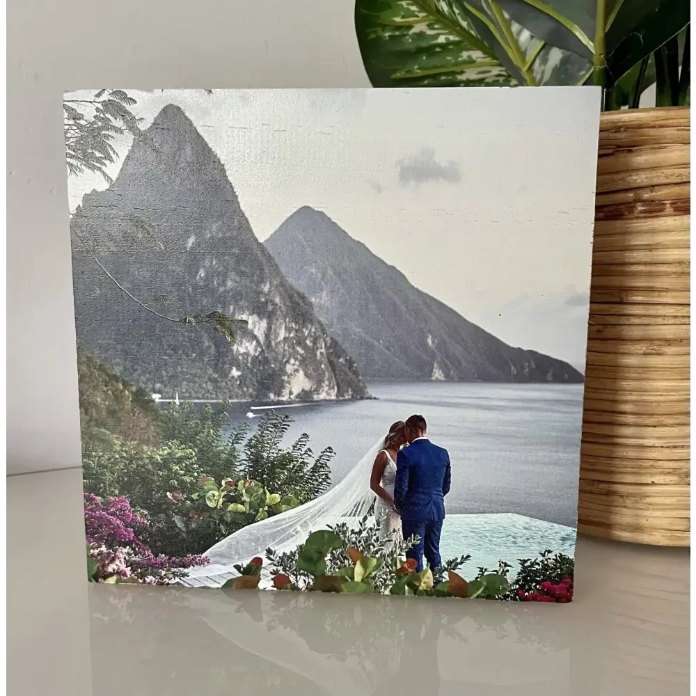 Square Wood Photo Blocks - Timber Tinkers