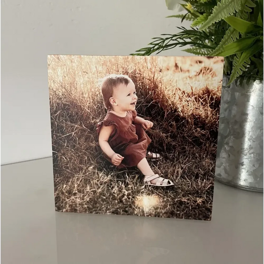Square Wood Photo Blocks - Timber Tinkers