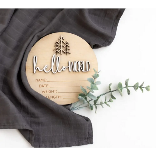 Stay Wild My Child Smoke Muslin Swaddle - Timber Tinkers