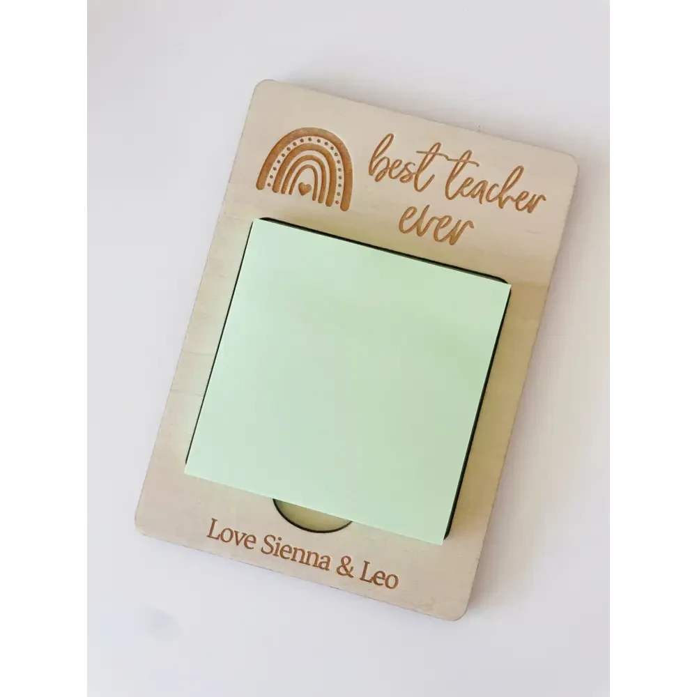 Sticky Notes Holder - Timber Tinkers