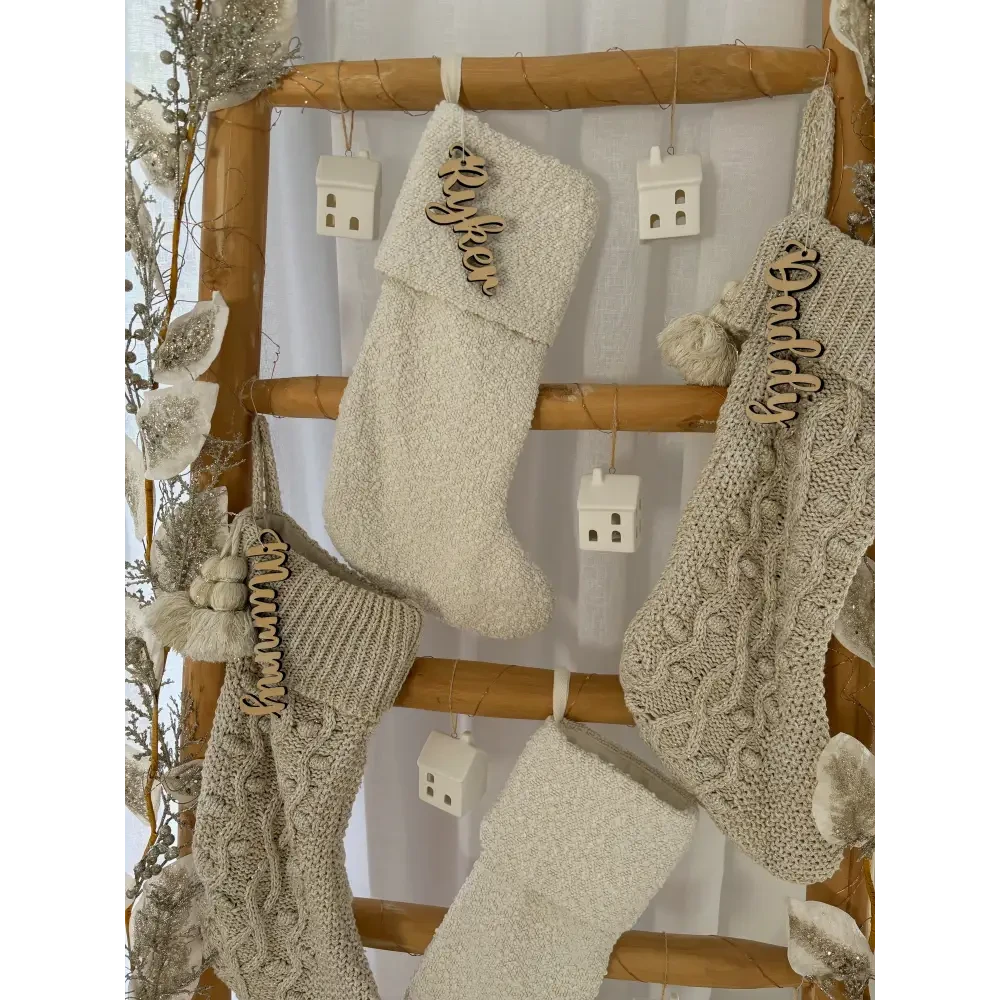 Stocking Names - Timber Tinkers