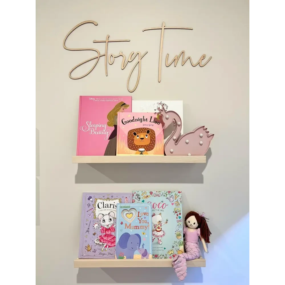 Story Time plaque - Timber Tinkers