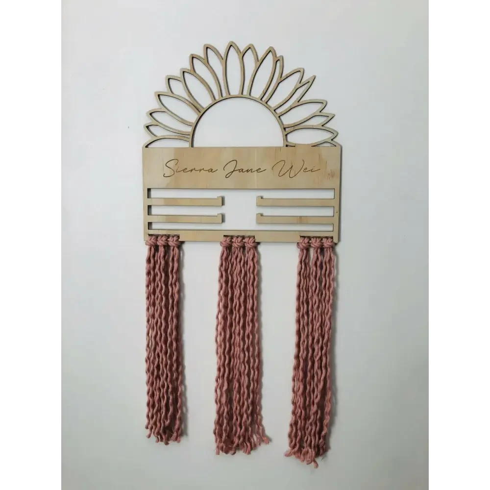Sunflower Bow Holder - Timber Tinkers