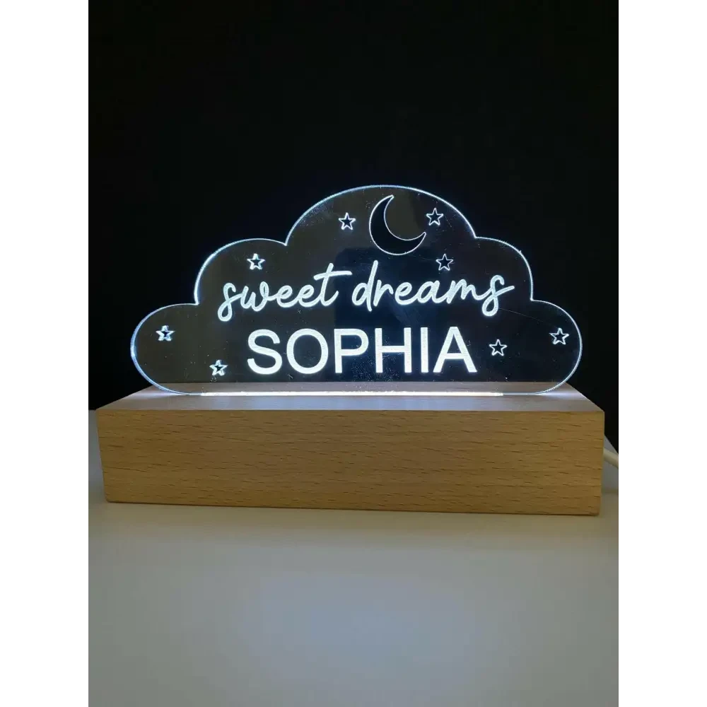 Sweet Dreams Night Light - Timber Tinkers