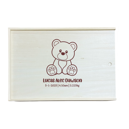 Keepsake Box - Teddy Bear