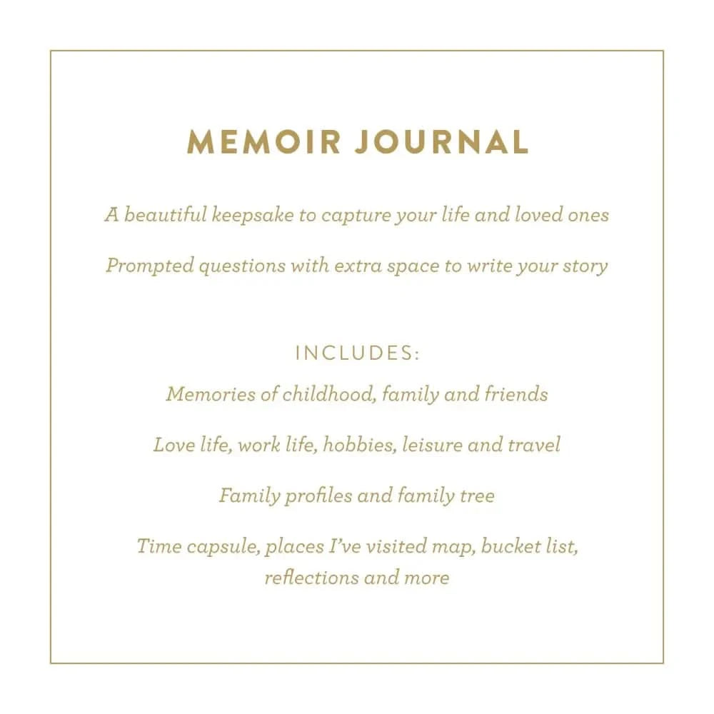 This Is My Story Memoir Journal Grey