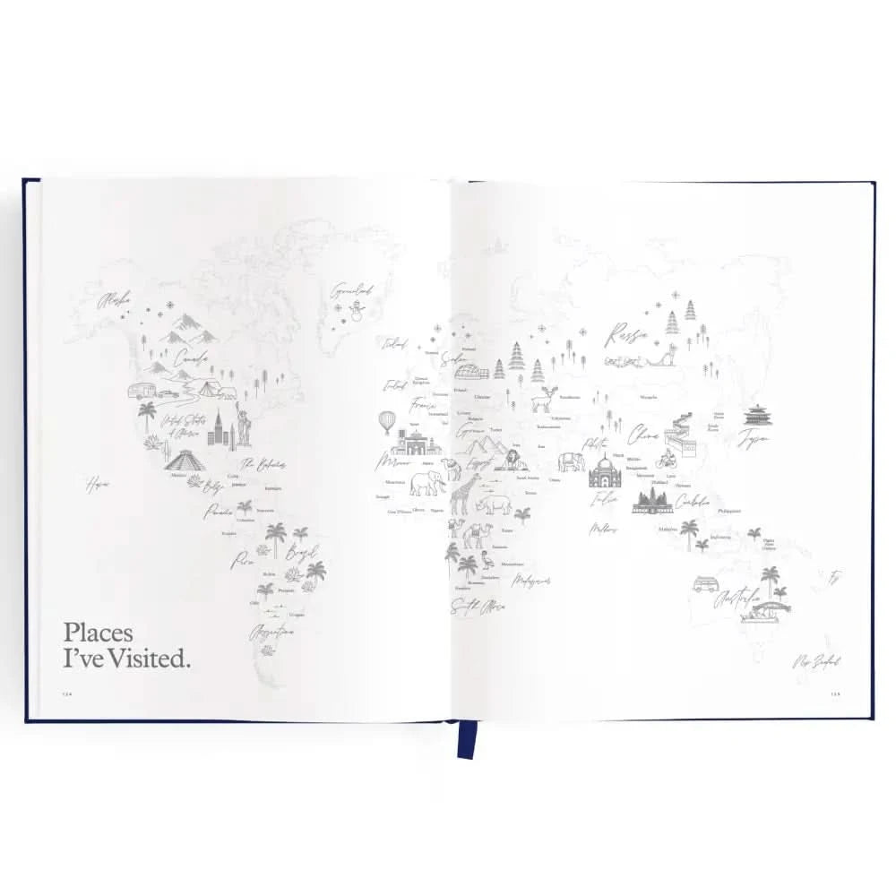 This Is My Story Memoir Journal Navy - Timber Tinkers