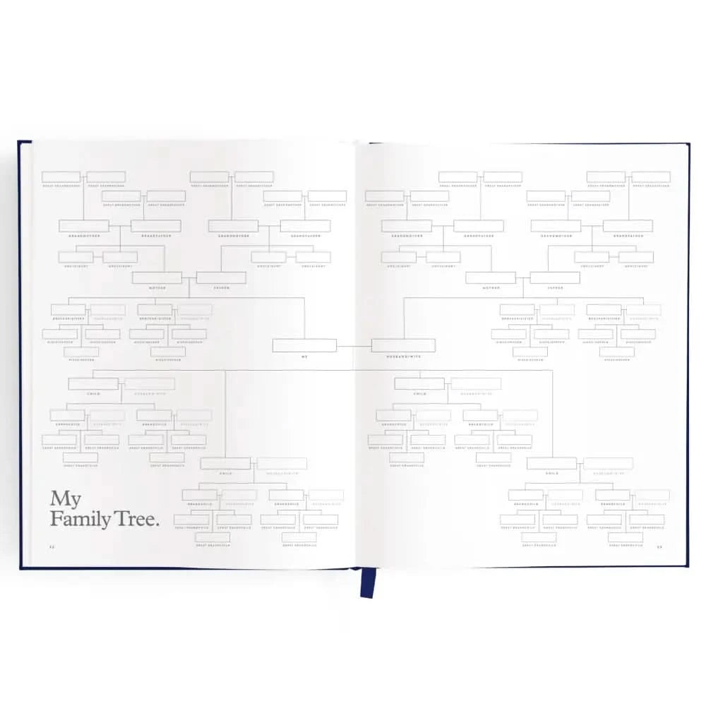 This Is My Story Memoir Journal Navy - Timber Tinkers
