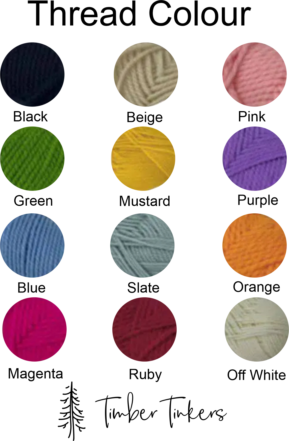 Personalised Hand-Embroidered Apron