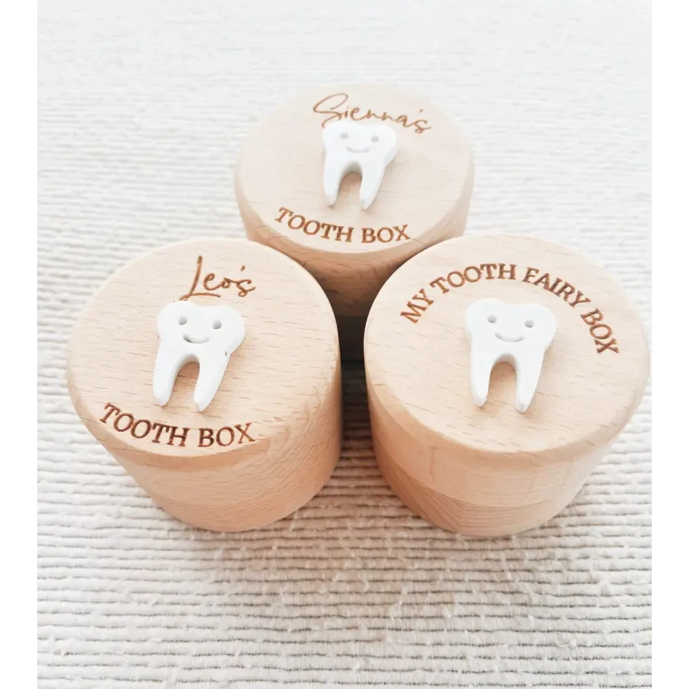 Tooth Fairy Box - 3D Tooth - Timber Tinkers