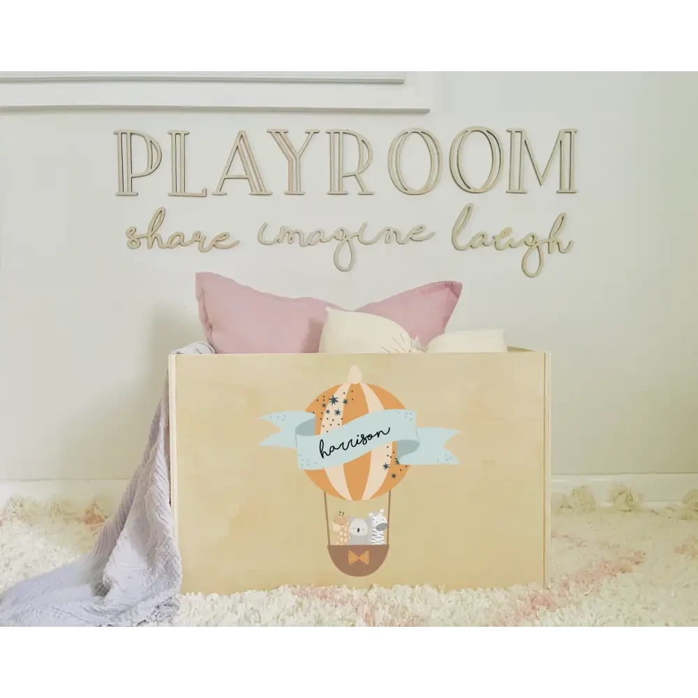 Toy Box - Balloon - Timber Tinkers