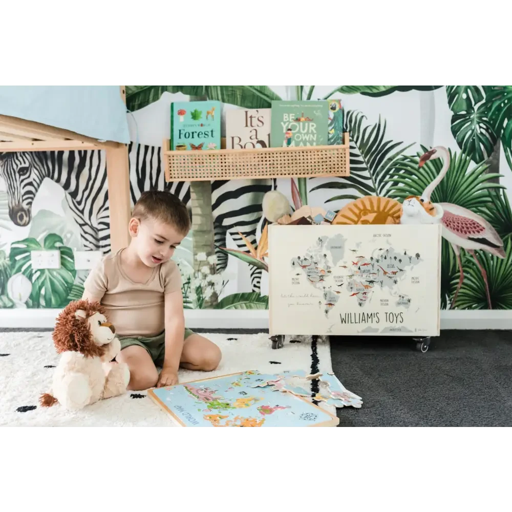 Toy Box - Dino World - Timber Tinkers