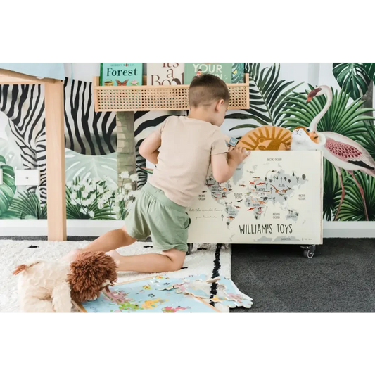 Toy Box - Dino World - Timber Tinkers