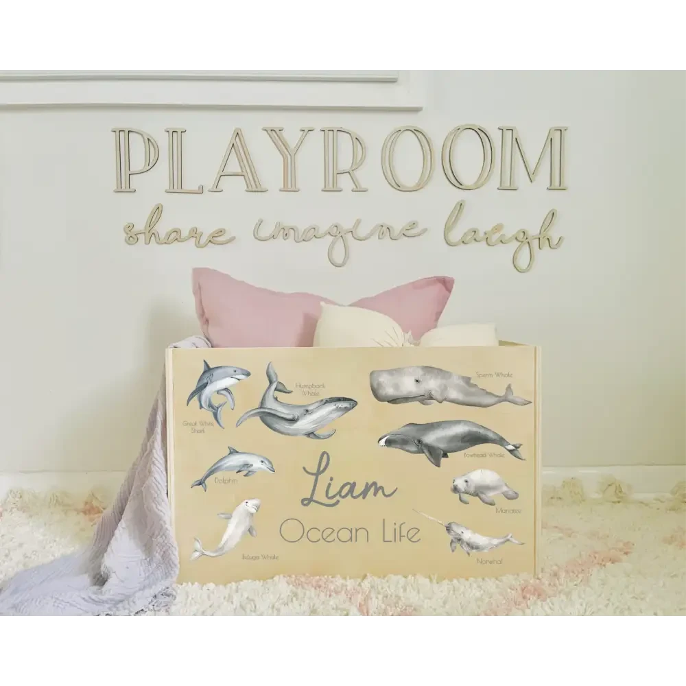 Toy Box - Ocean Life - Timber Tinkers