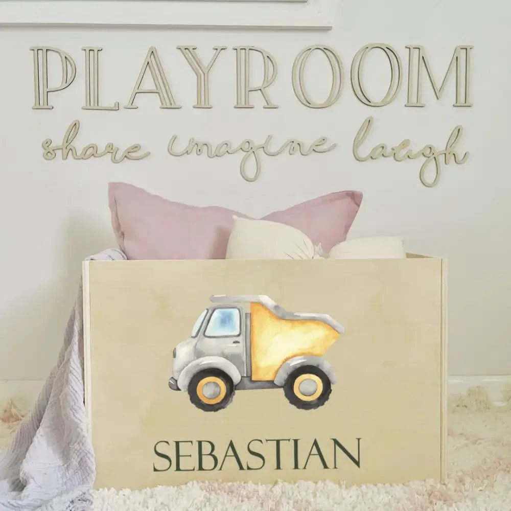 Toy Box - Truck - Timber Tinkers