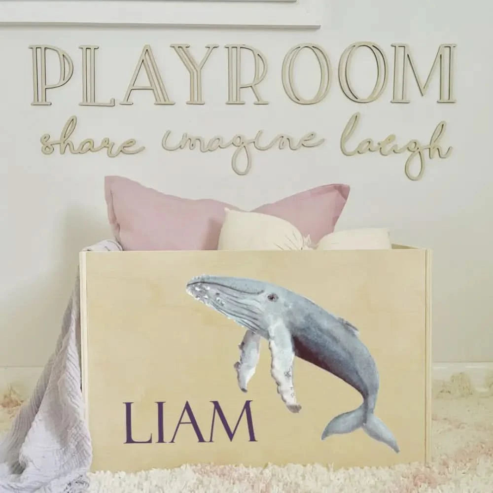 Toy Box - Whale - Timber Tinkers