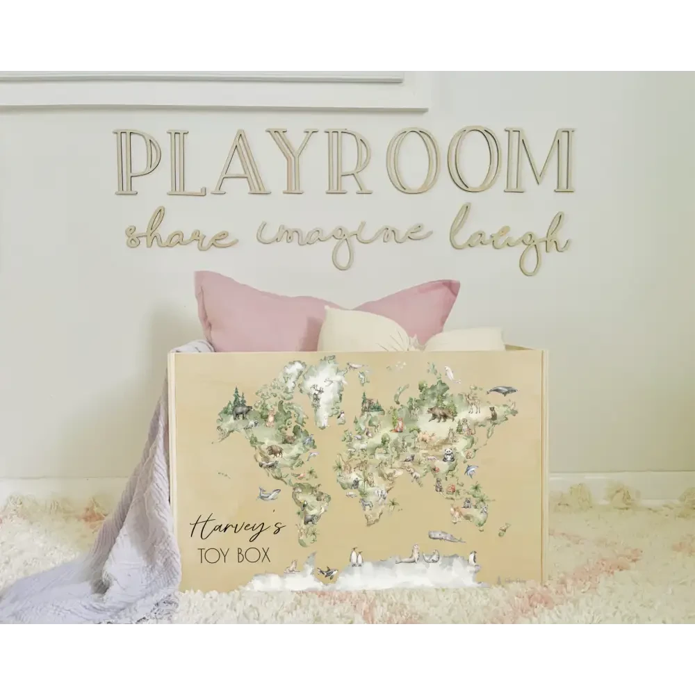Toy Box - World Animals - Timber Tinkers