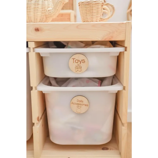 Toy Storage Labels - Timber Tinkers
