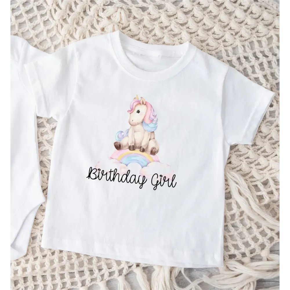 Unicorn Birthday T-Shirt - Timber Tinkers
