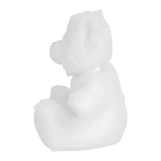 White Teddy Plush - Snowflake - Timber Tinkers