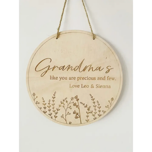 Wildflower Sign - Mum - Timber Tinkers