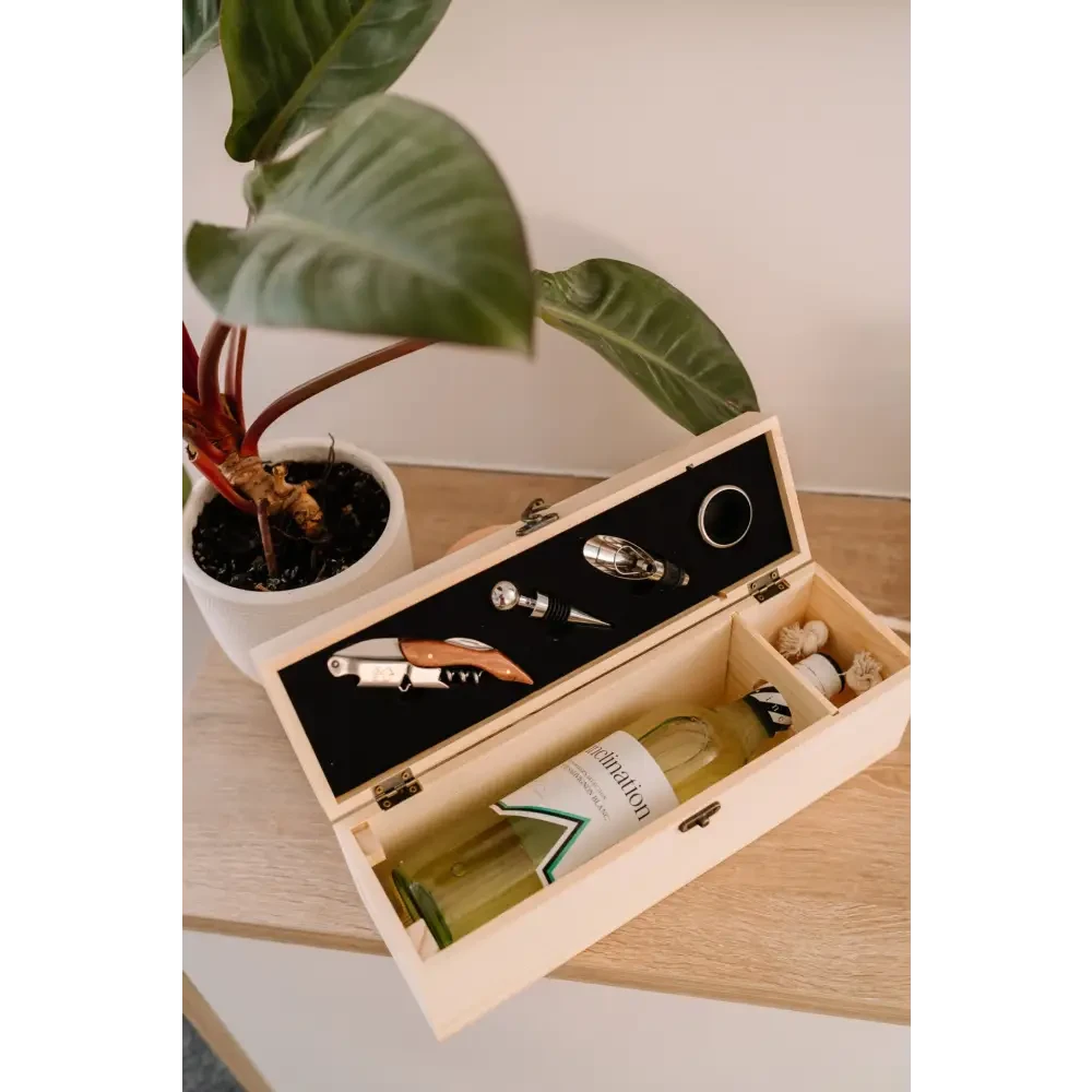 Wine Box Set - Merry Christmas - Timber Tinkers