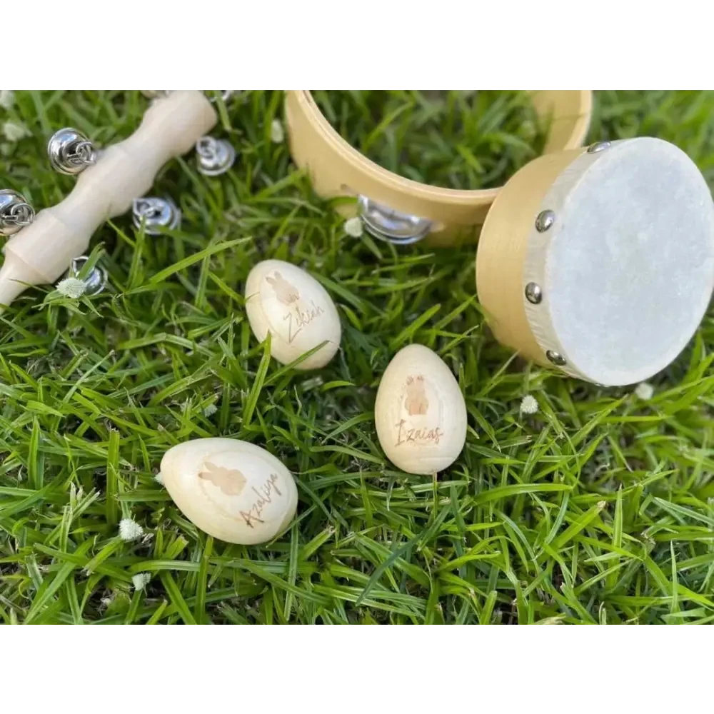 Wooden Egg Shakers - Timber Tinkers