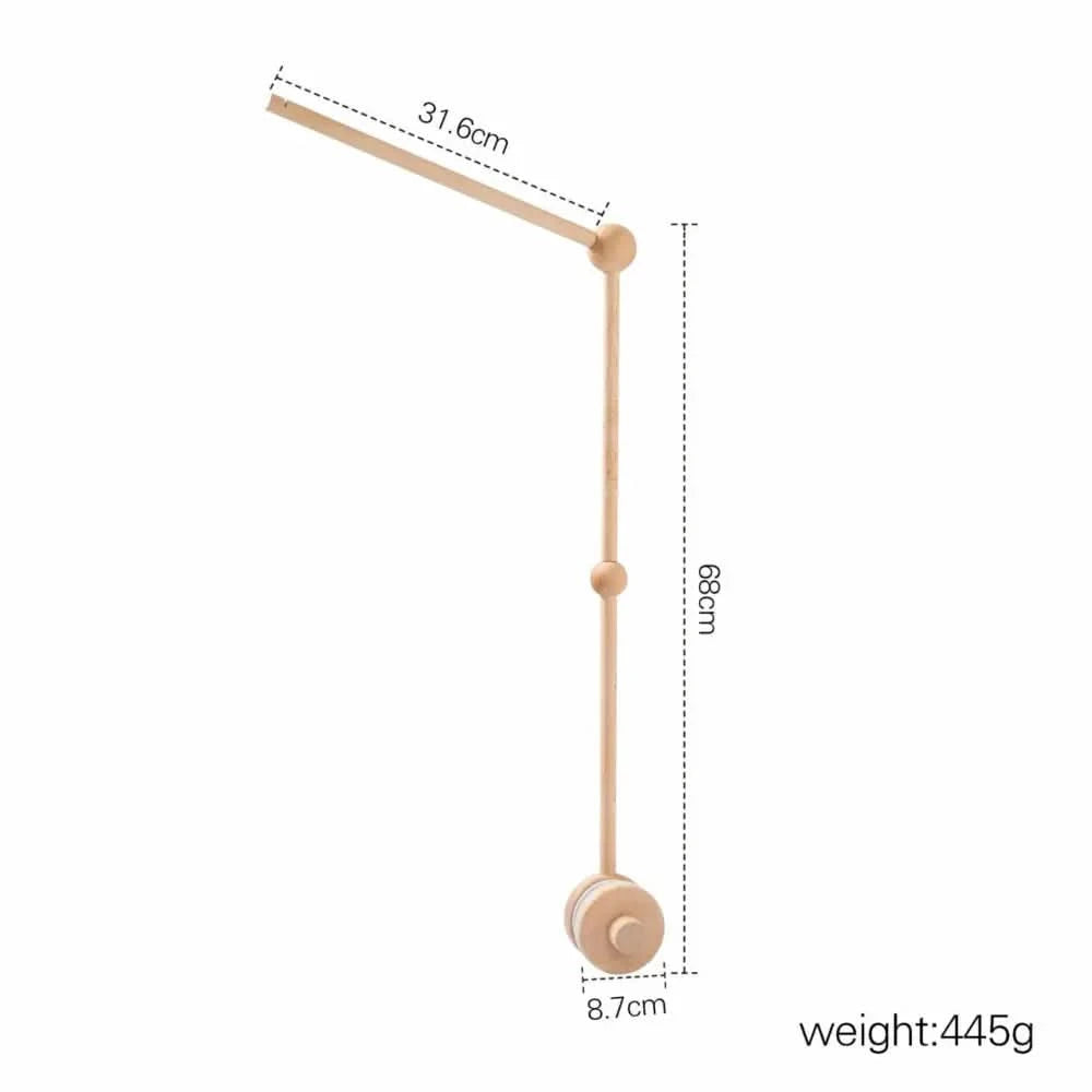 Wooden Mobile Arm - Timber Tinkers