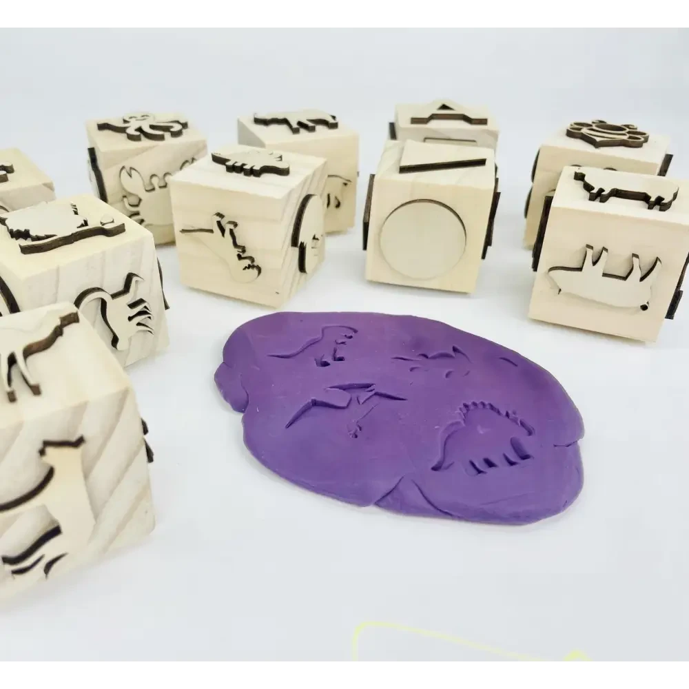 Wooden Stamp Blocks - Timber Tinkers