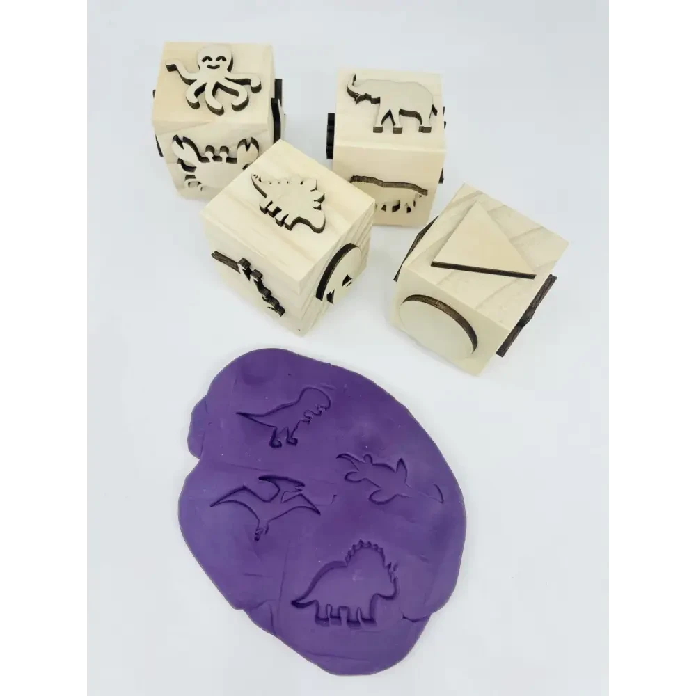 Wooden Stamp Blocks - Timber Tinkers