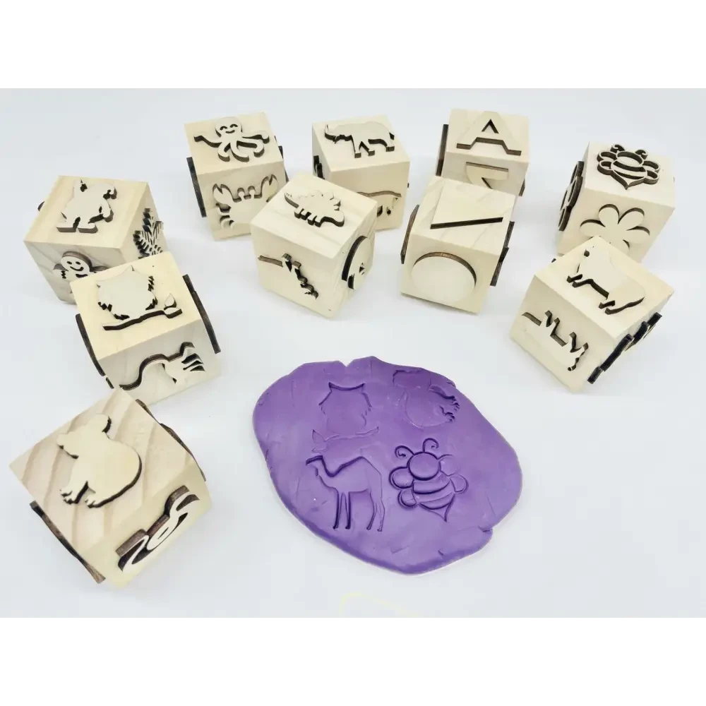 Wooden Stamp Blocks - Timber Tinkers