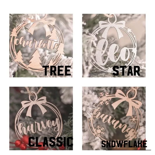 Wreath Ornament - Timber Tinkers