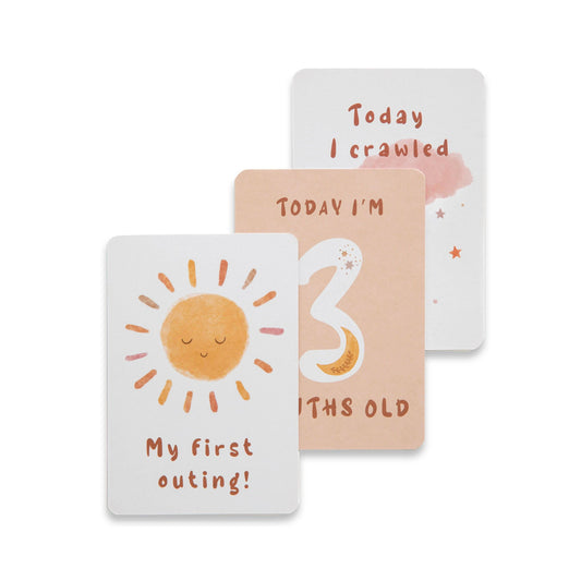 Milestone cards - Bohemian Bliss