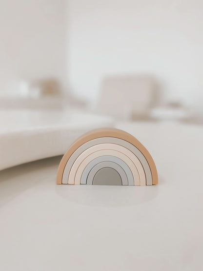 Silicone Rainbow Stacker