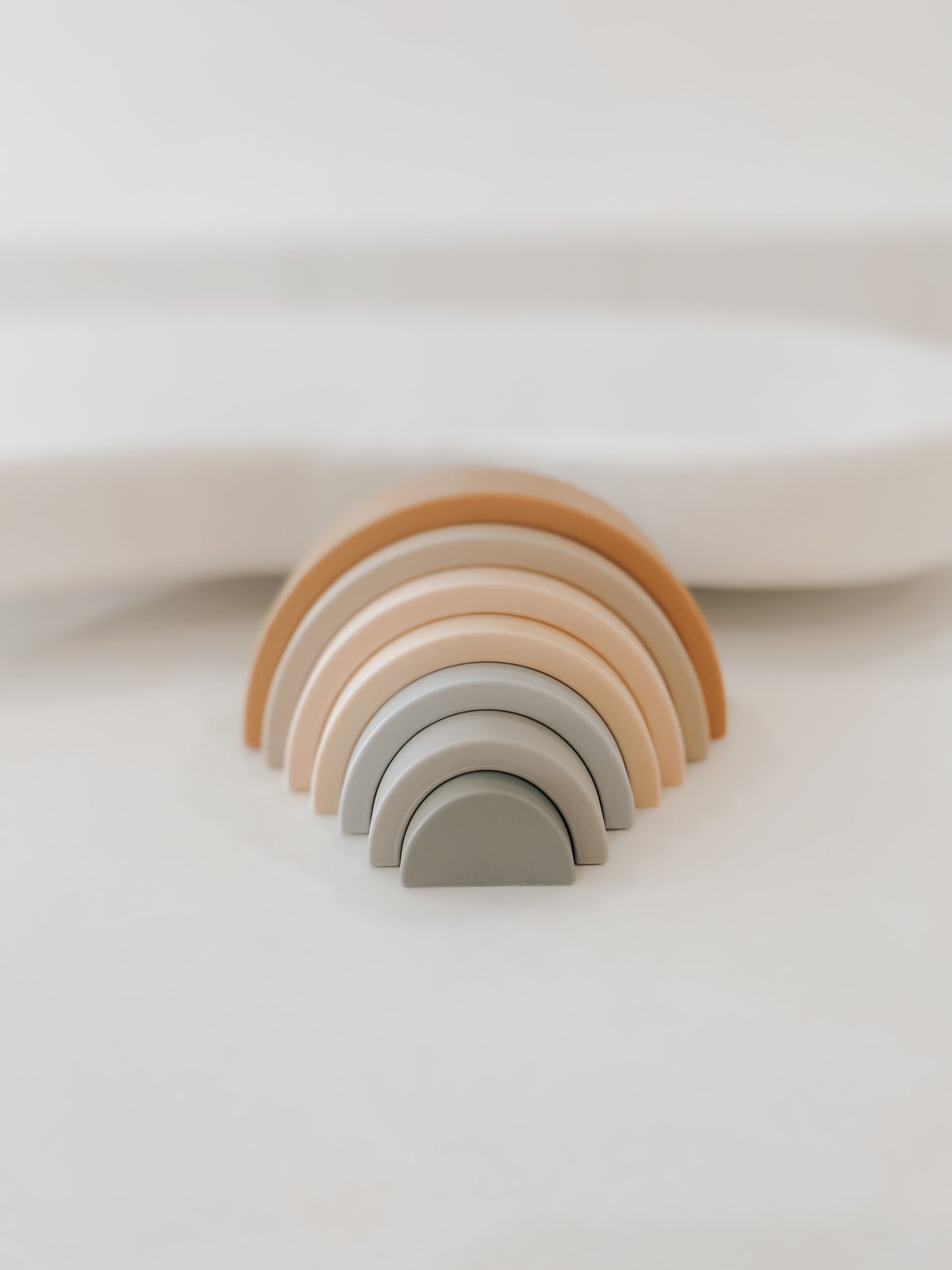 Silicone Rainbow Stacker