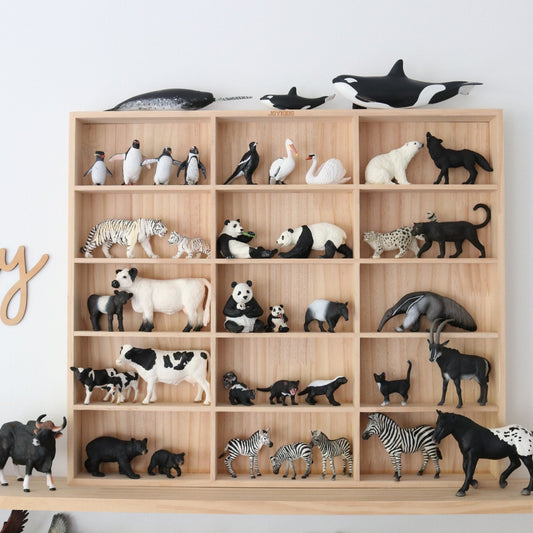 Loose Parts & Animal Figures Organizer Unit