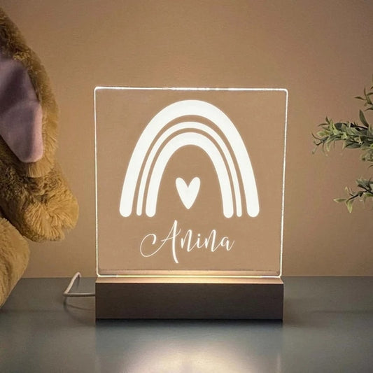 Personalised Night Light - Multiple Designs to choose from