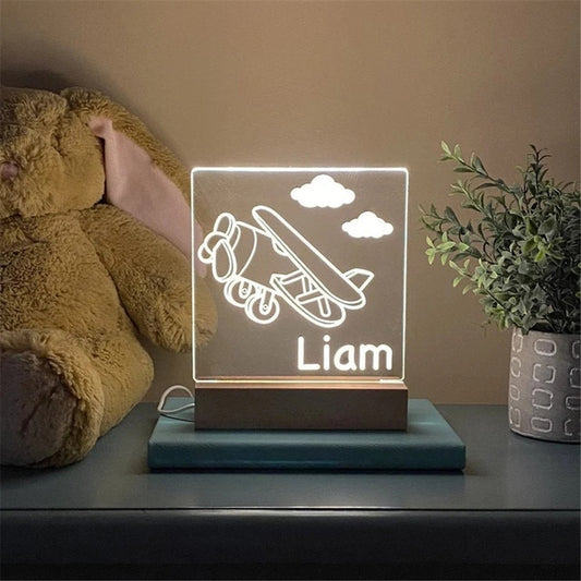 Personalised Night Light - Multiple Designs to choose from