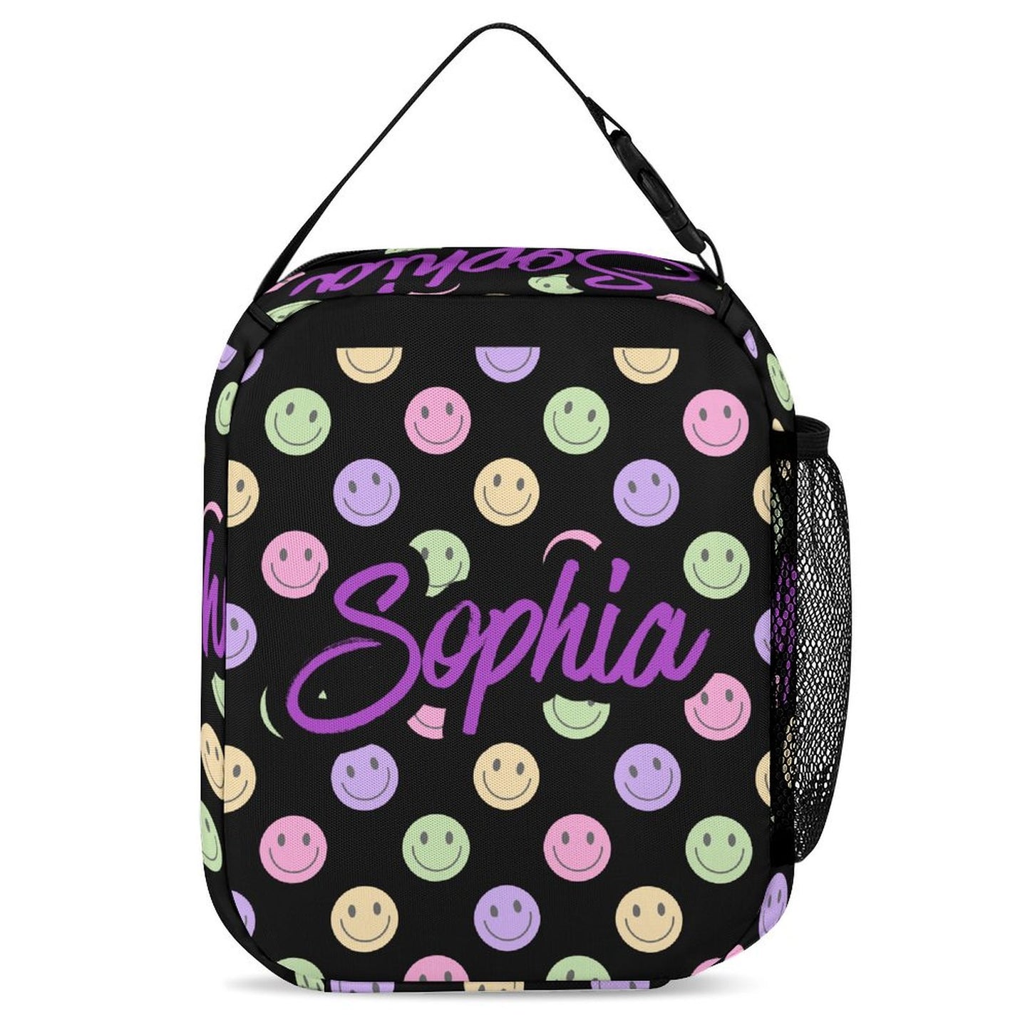 Back to School - Black Smiley Face