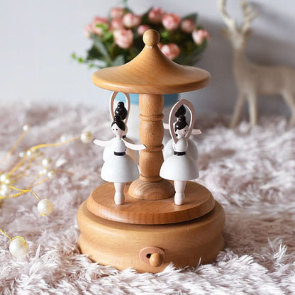 Ballerina Carousel Music Box