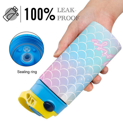 Personalised Kids Water Bottle - Mermaid