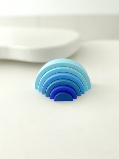 Silicone Rainbow Stacker