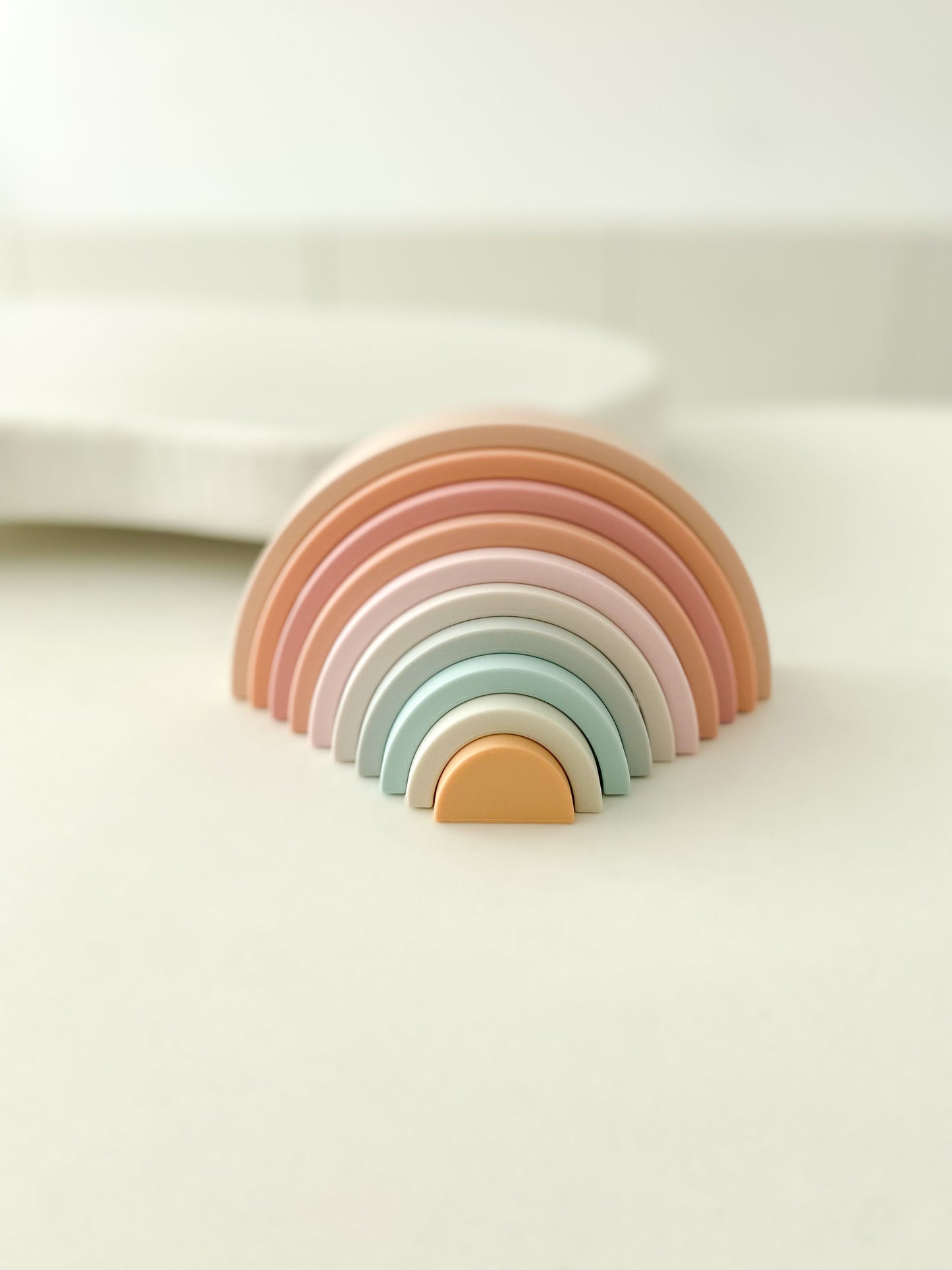 Silicone Rainbow Stacker